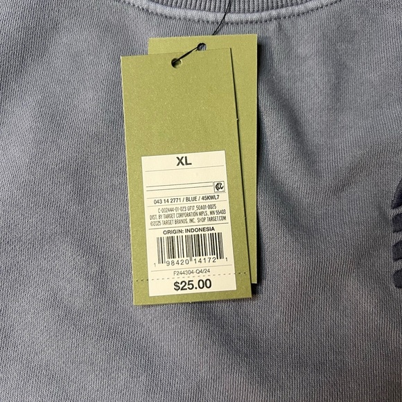 Men's French Terry Crewneck Pullover Sweatshirt - Goodfellow & Co (F1) - Picture 2 of 5